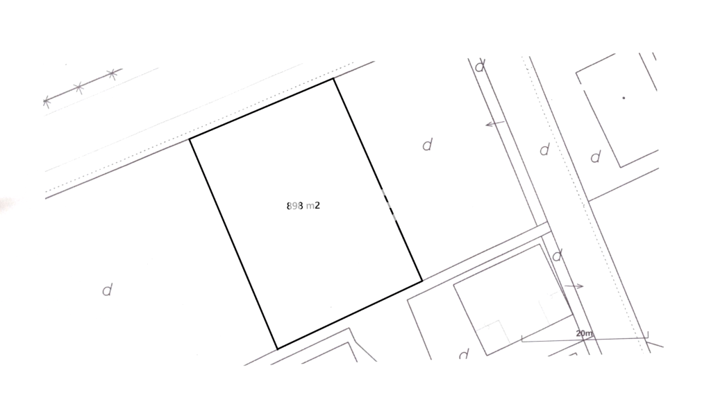 VAJKOVCE - pekný stavebný pozemok o výmere 898 m²