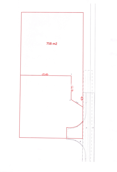 ROZHANOVCE - Stavebný pozemok 758 m² Nová lokalita