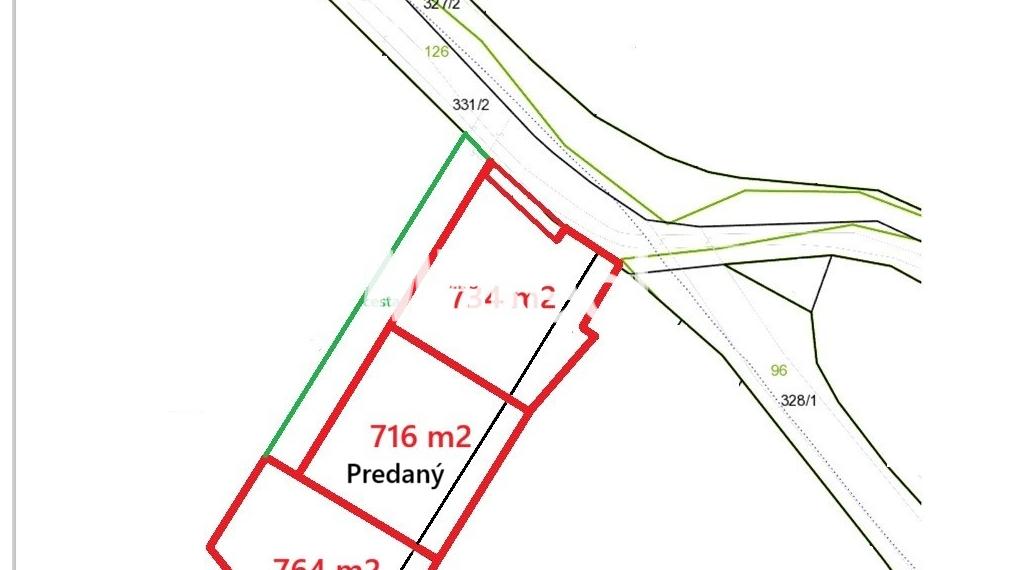 CHRASTNÉ - rovinaté pozemky Pekná lokalita