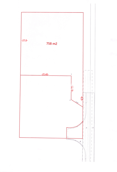 ROZHANOVCE - Stavebný pozemok 758 m² Nová lokalita