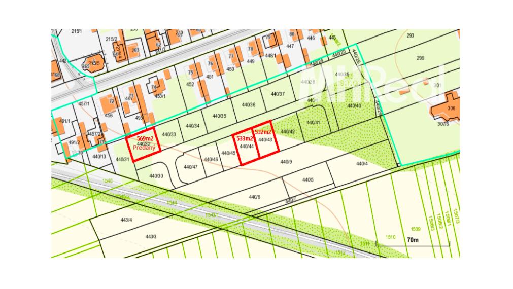 VAJKOVCE - pozemky v blízkosti Košíc