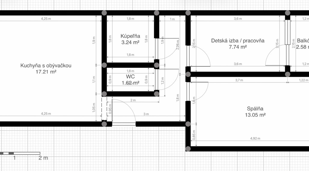 JASUSCHOVA - síd. KVP novo zrekonštruovaný byt Vyhľadávaná lokalita